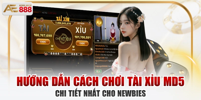 Hướng Dẫn Cách Chơi Tài Xỉu MD5 Chi Tiết Nhất Cho Newbies